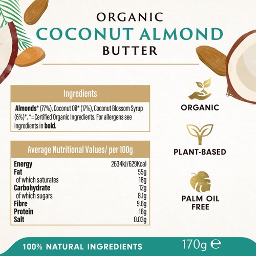 Biona Organic Coconut Almond Butter