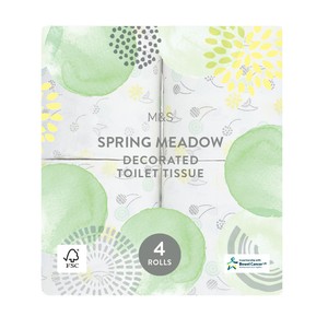 Spring Meadows Decorated Toilet Paper