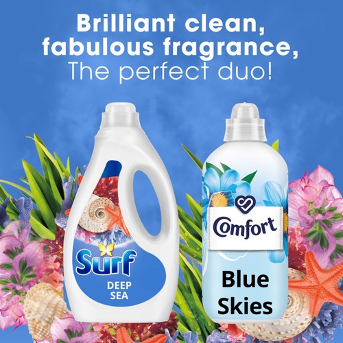 Surf Deep Sea Liquid Laundry Washing Detergent 60 Washes