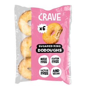 Crave Free From 6 Sugared Ring Dodoughs Doughnuts