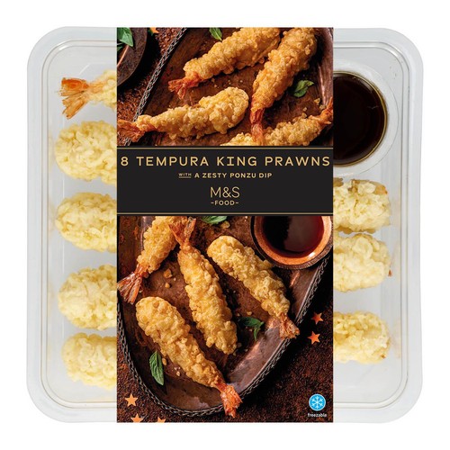 M&S 8 Tempura King Prawns