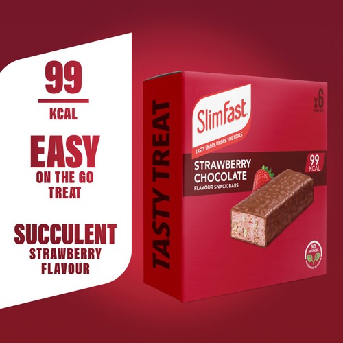 SlimFast Core Strawberry Choc Snack Bar