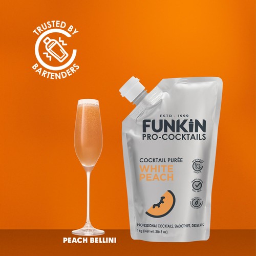 Funkin White Peach Puree