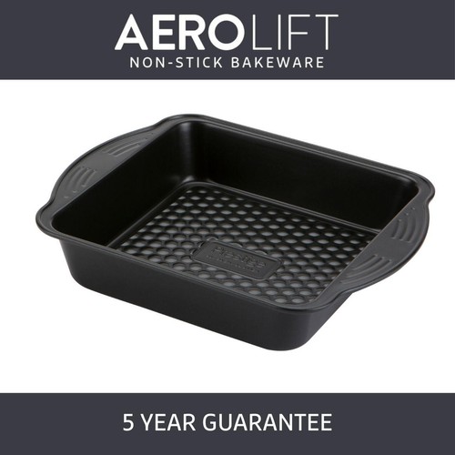 Prestige Aerolift Carbon Steel Cake Tin Square 20cm