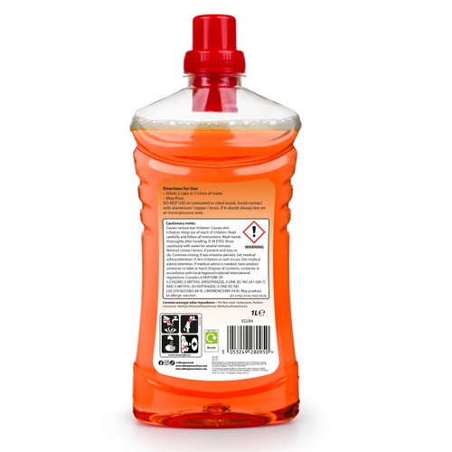 Elbow Grease Wood Floor Cleaner Concentrate Orange 