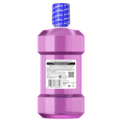Listerine Total Care Intense Mint Alcohol Free Mouthwash