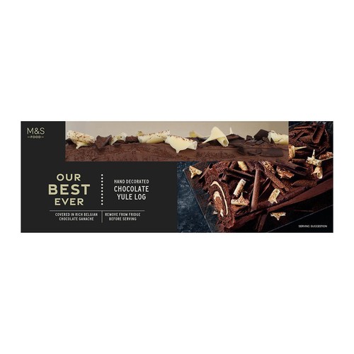 M&S Our Best Ever Yule Log