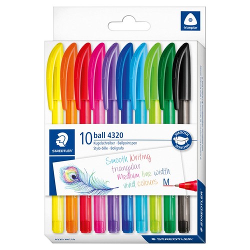 Staedtler Rainbow Ballpoint Pens 