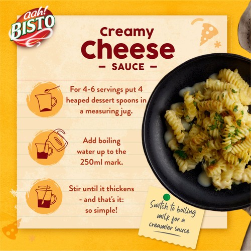 Bisto Cheese Sauce Granules