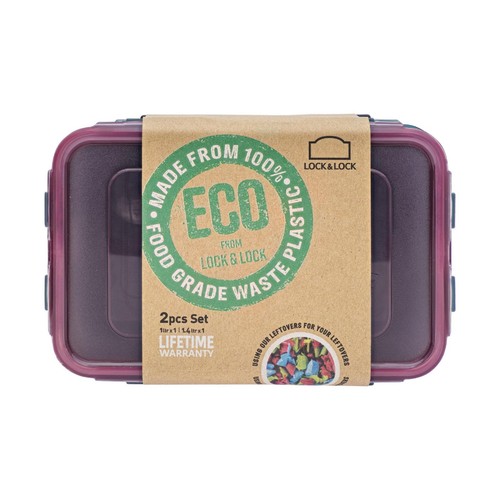 LocknLock Eco 1l & 1.4l Set