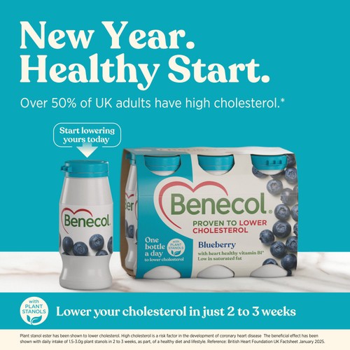 Benecol Cholesterol Lowering Yoghurt Drink Dairy Free Tropical