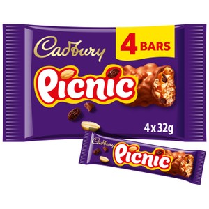 Cadbury Picnic Chocolate Bar Multipack