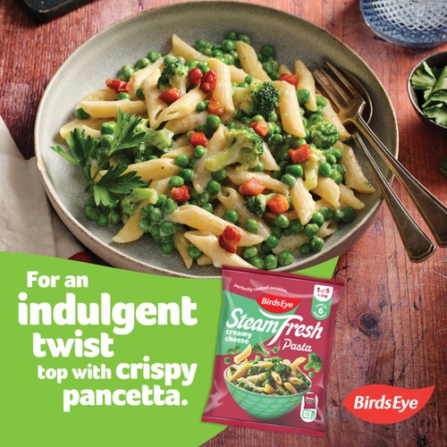 Birds Eye Steamfresh Creamy Cheese Vegetable Penne Pasta Steam Whole Bag