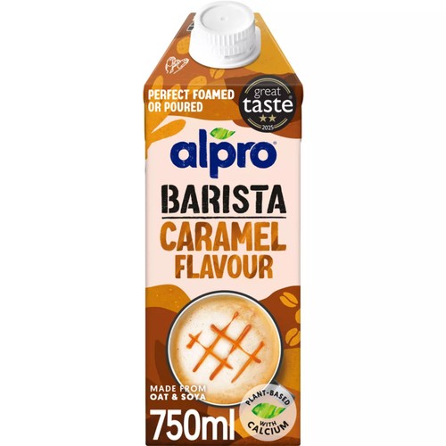 Alpro Barista Caramel Plant-Based Chilled Dairy Free Drink