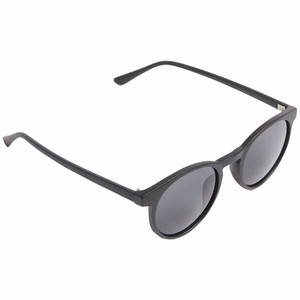 Mens Round Sunglasses, Black