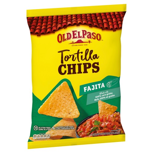 Old El Paso Fajita Flavour Tortilla Chips