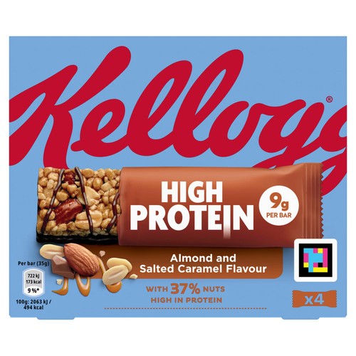 Kellogg's High Protein Salted Caramel & Almond Cereal Bar