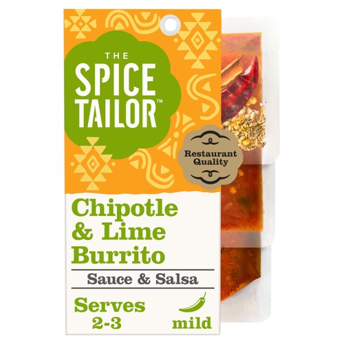 The Spice Tailor Mexican Chipotle, Lime Burrito Sauce Kit