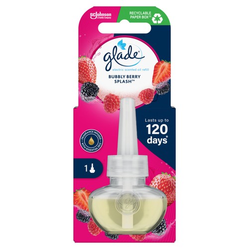Glade Plug In Refill, Electric Scented Oil, Bubbly Berry Splash