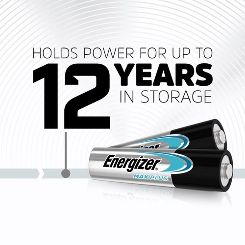 Energizer Max Plus AAA Batteries, Alkaline