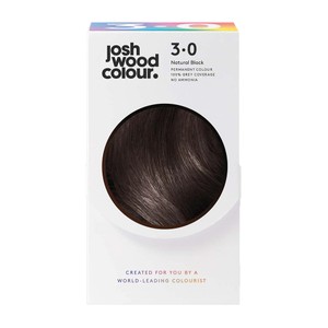 Josh Wood Colour Permanent Hair Colour Kit 3.0 (Natural Black)