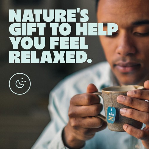 Pukka Organic Relax Tea With Chamomile x20 Home Compostable Herbal Tea Bags