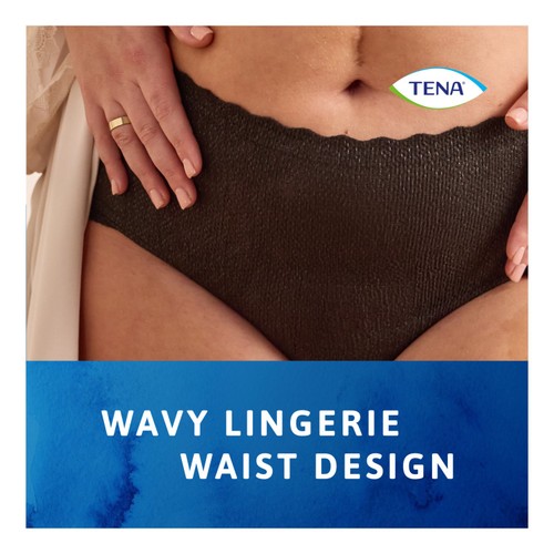 TENA Silhouette Incontinence Pants Black L