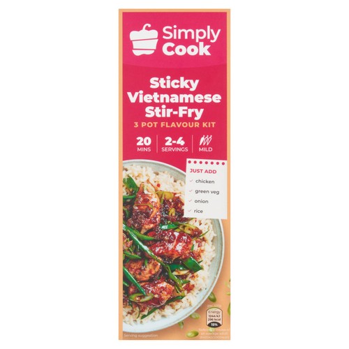 Simply Cook Sticky Vietnamese Stir Fry, 85g Simply Cook Sticky Vietnamese Stir Fry, 85g