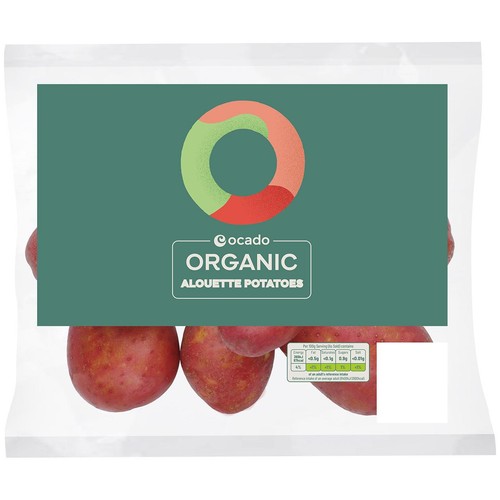 Ocado Organic British Red Alouette Potatoes