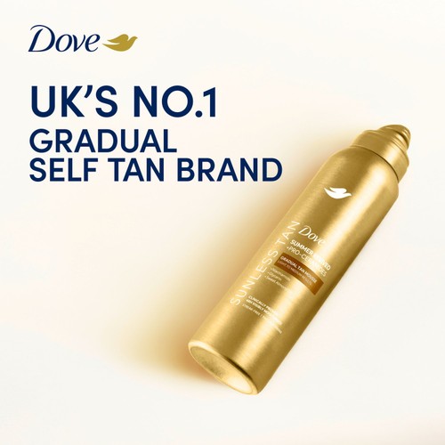 Dove DermaSpa Summer Revived Fair to Medium Gradual Self-Tan Body Mousse