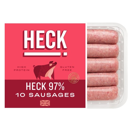 HECK 97% Pork Sausages