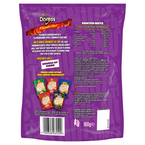 Thats Nuts Doritos Extra Flamin Hot
