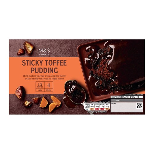 M&S Sticky Toffee Pudding
