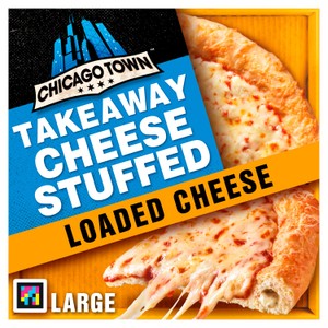 Chicago Town Takeaway Cheesy Stuffed Crust Cheese Large Pizza - View #8