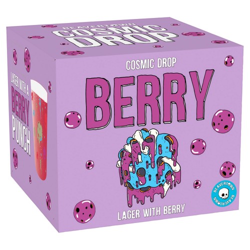 Beavertown Cosmic Drop Berry 4.0% 4x330ml