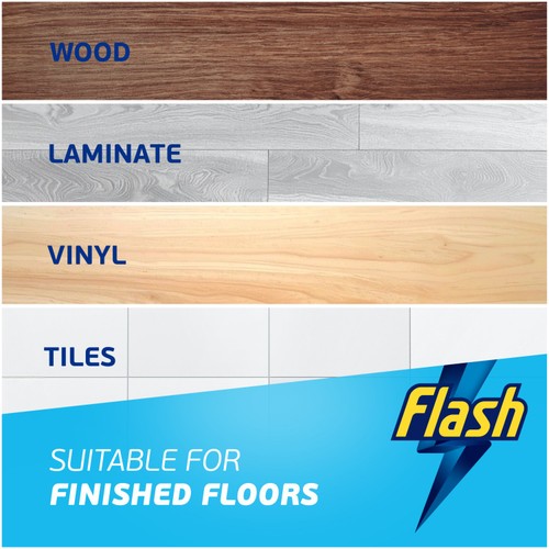 Flash Direct to Floor Cleaner Lemon
