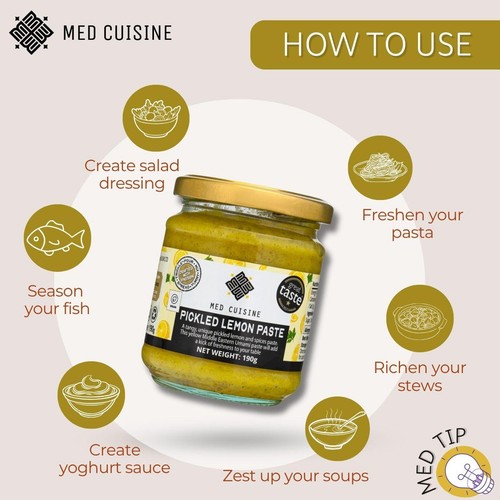 Med Cuisine Pickled Lemon Paste