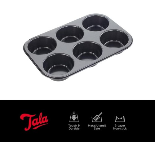 Tala Non-stick 6 Cup Muffin Cupcake Tin 