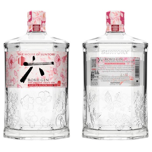 Roku Japanese Craft Gin - Sakura Bloom Edition