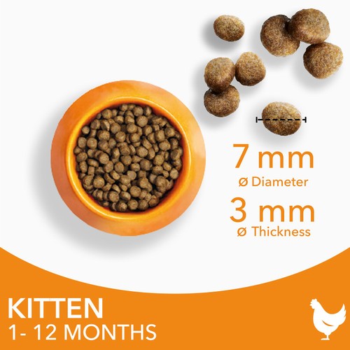 IAMS Advanced Nutrition Kitten Food Fresh Chicken