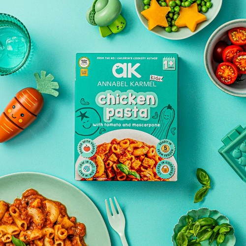 Annabel Karmel Frozen Chicken Pasta with tomato & mascarpone