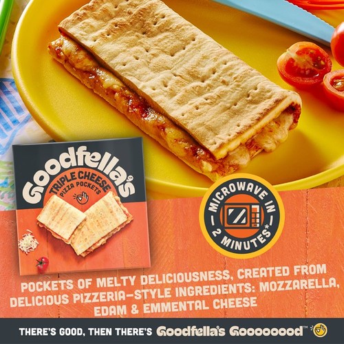 Goodfella's 2 Triple Cheese Pizza Pockets