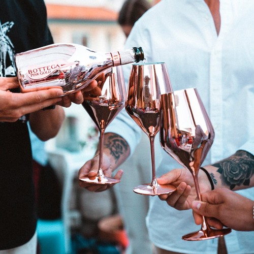 Bottega Pink Gold Prosecco Rose