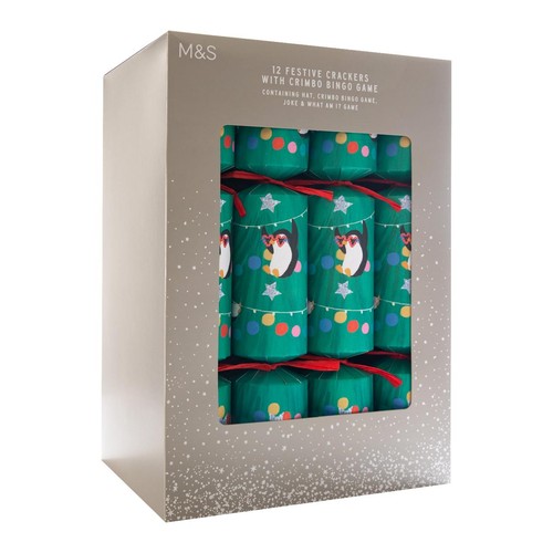 M&S Penguin Family Crackers