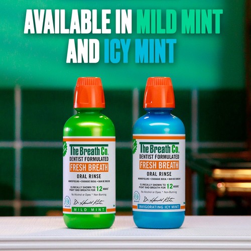 The Breath Co. Alcohol Free Mouthwash Mild Mint