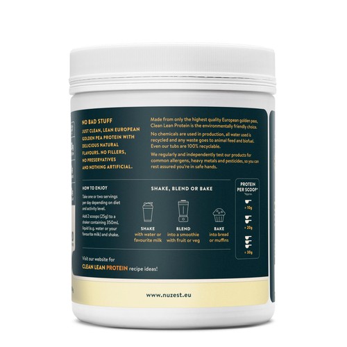 Nuzest Smooth Vanilla Clean Lean Protein Powder 