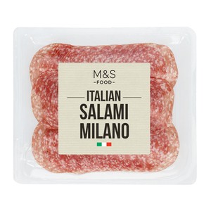 M&S Sliced Italian Salami Milano