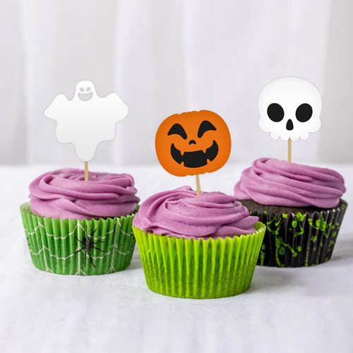 Ghoulish Mix Cupcake Toppers