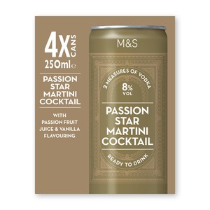 M&S Passionfruit Martini Cocktail