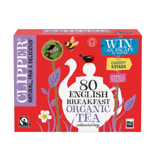 Clipper Organic Fairtrade English Breakfast Tea Bags